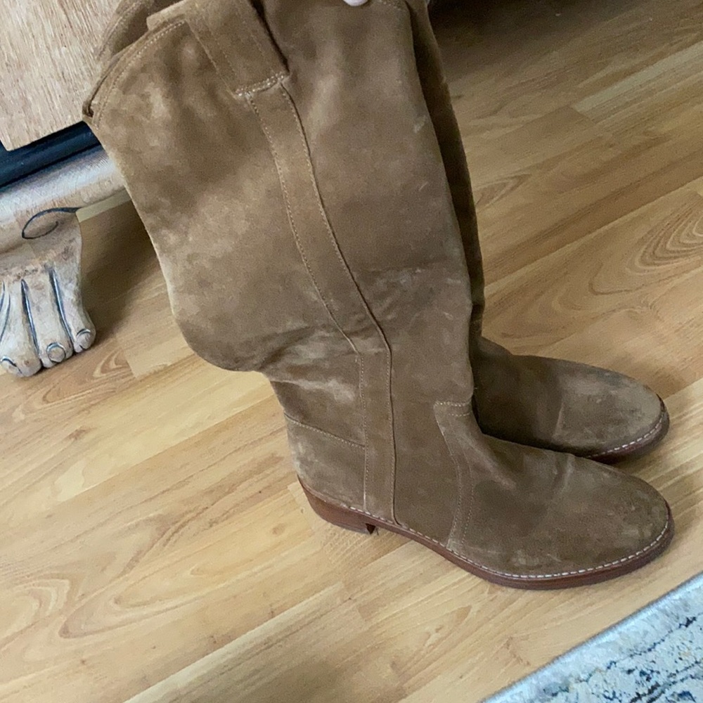 Via Spiga Leather Boots